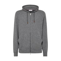Sweatshirt-style cardigan by BRUNELLO CUCINELLI