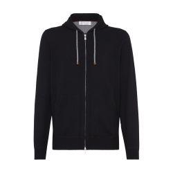 Sweatshirt style cardigan by BRUNELLO CUCINELLI
