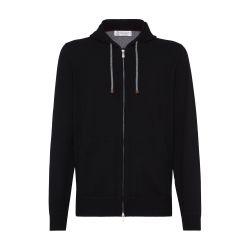 Sweatshirt-style cardigan by BRUNELLO CUCINELLI
