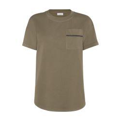 T-shirt with monili by BRUNELLO CUCINELLI