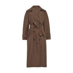 Trench with monili by BRUNELLO CUCINELLI