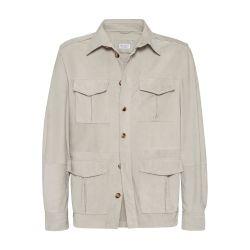 Unlined safari jacket by BRUNELLO CUCINELLI