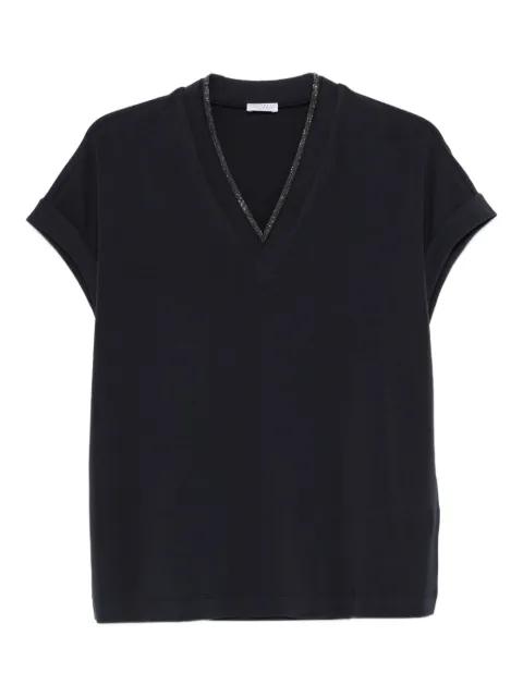 V-neck T-shirt by BRUNELLO CUCINELLI