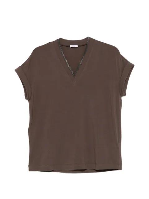 V-neck T-shirt by BRUNELLO CUCINELLI