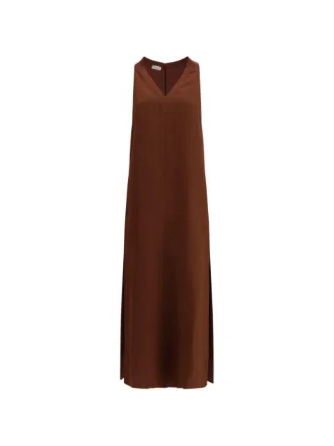 V-neck dress by BRUNELLO CUCINELLI