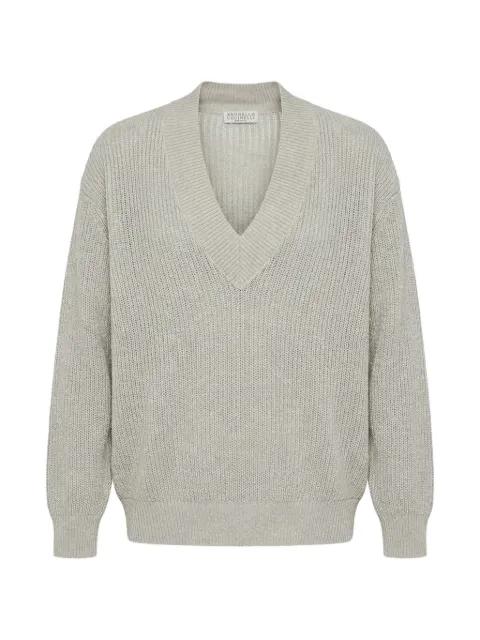 V-neck sweater by BRUNELLO CUCINELLI