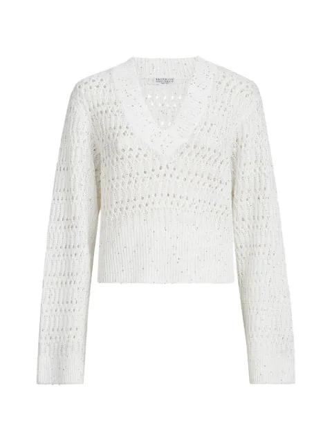 V-neck sweater by BRUNELLO CUCINELLI