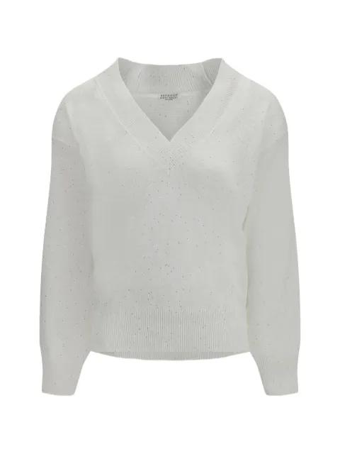 V-neck sweater by BRUNELLO CUCINELLI