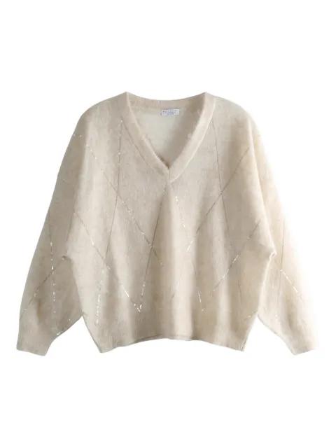 V-neck sweater by BRUNELLO CUCINELLI