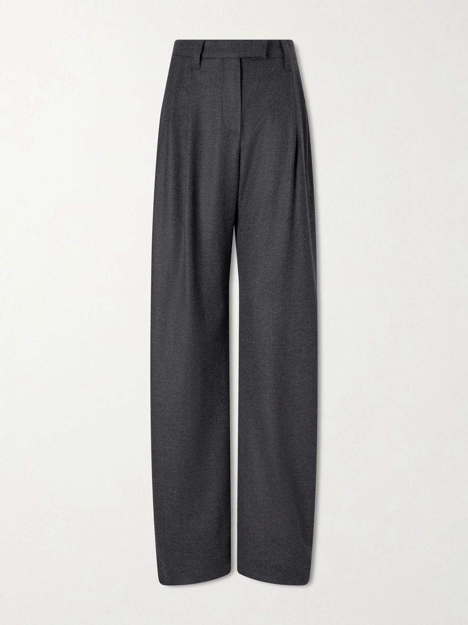 Wool wide-leg pants by BRUNELLO CUCINELLI
