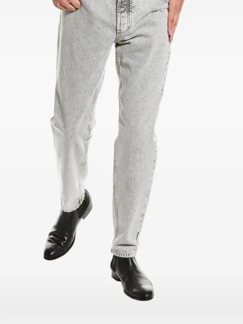 acid-wash five-pocket jeans by BRUNELLO CUCINELLI