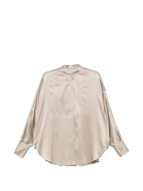 band-collar shirt by BRUNELLO CUCINELLI