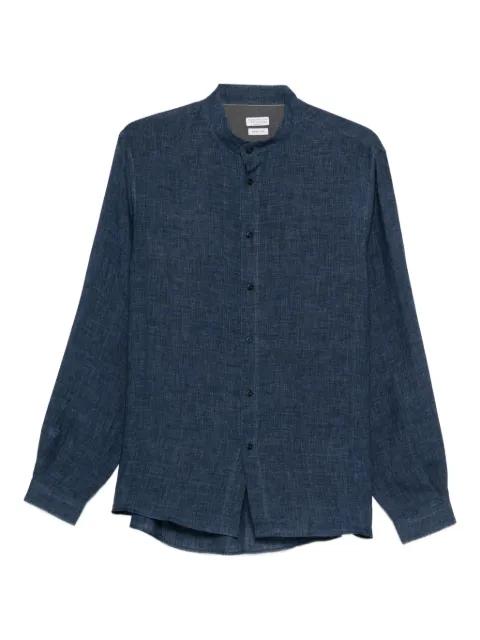 band-collar shirt by BRUNELLO CUCINELLI