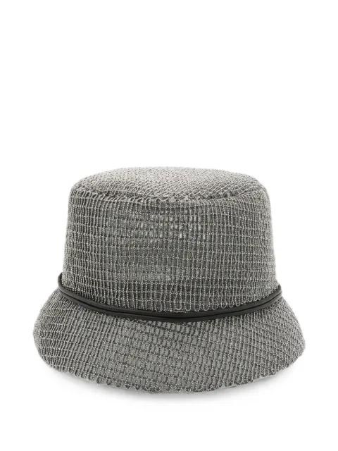 bead-embellished bucket hat by BRUNELLO CUCINELLI