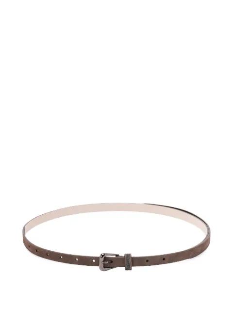 beaded leather belt by BRUNELLO CUCINELLI