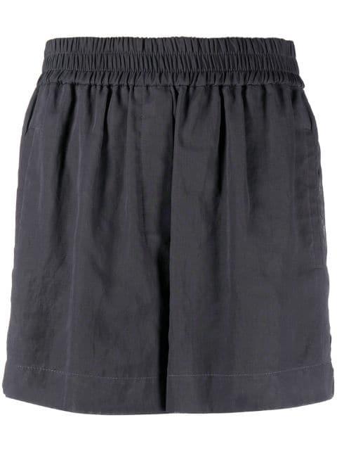 beaded-trim relaxed shorts by BRUNELLO CUCINELLI