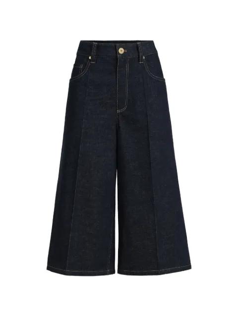 belt-loops denim shorts by BRUNELLO CUCINELLI