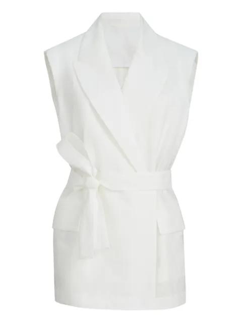 belted gilet by BRUNELLO CUCINELLI