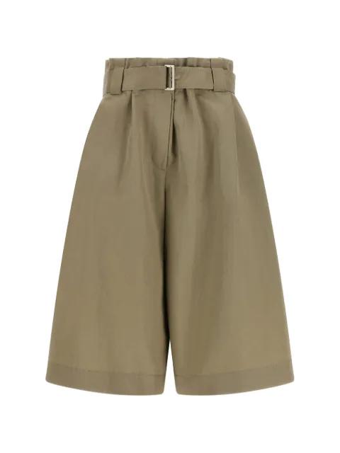 belted shorts by BRUNELLO CUCINELLI