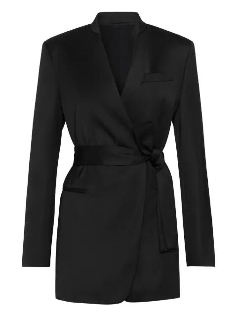 belted wrap blazer by BRUNELLO CUCINELLI