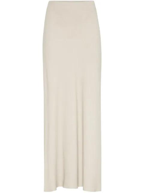 bias-cut maxi skirt by BRUNELLO CUCINELLI