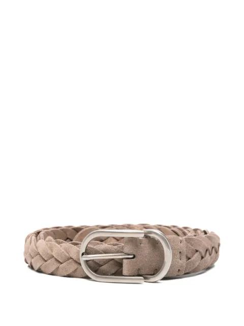 braided buckle belt by BRUNELLO CUCINELLI