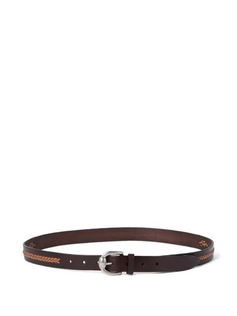 braided-detail belt by BRUNELLO CUCINELLI