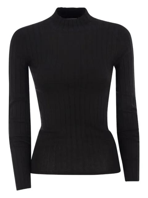 broad rib high-neck knitwear by BRUNELLO CUCINELLI