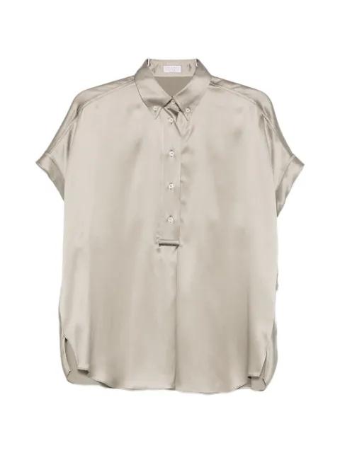 button blouse by BRUNELLO CUCINELLI