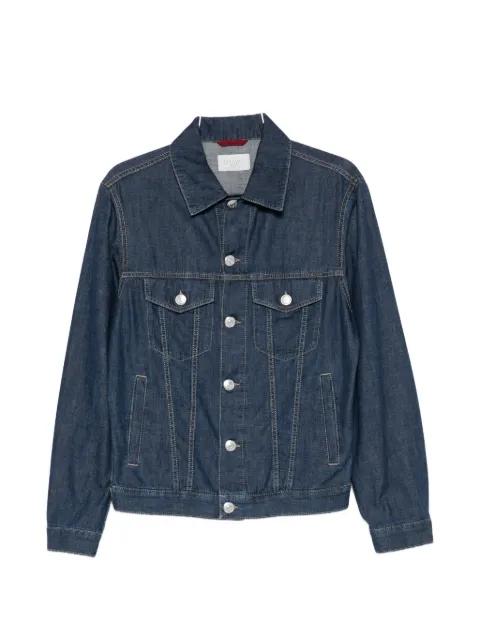 button denim jacket by BRUNELLO CUCINELLI