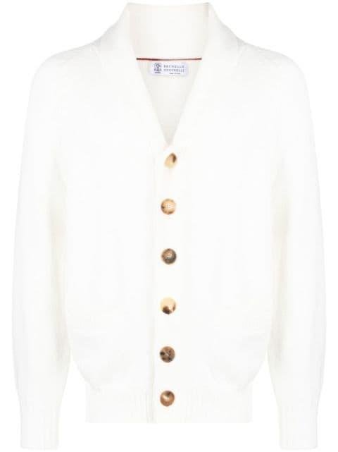 button-down knitted cardigan by BRUNELLO CUCINELLI