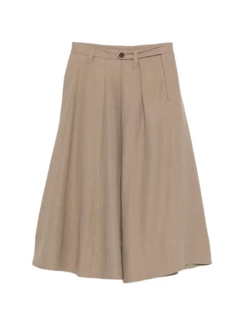 button-embellished skirt by BRUNELLO CUCINELLI