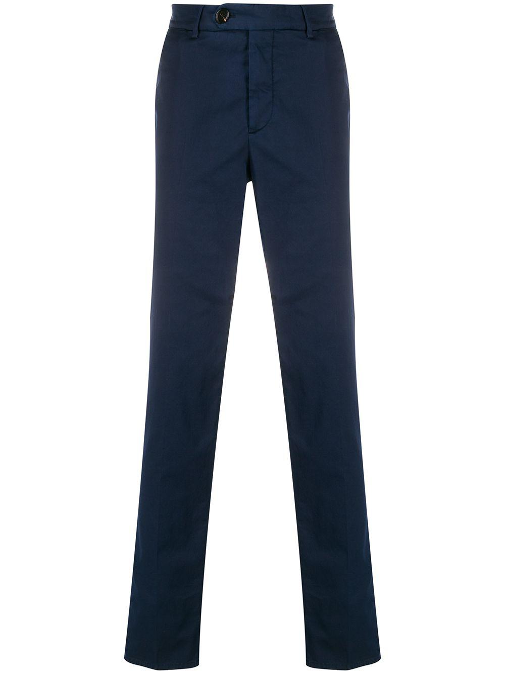 button-fastening chino trousers by BRUNELLO CUCINELLI