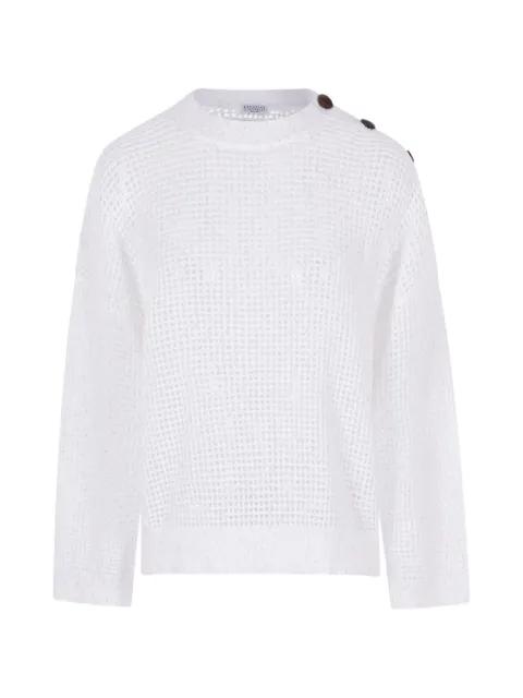 button knitted jumper by BRUNELLO CUCINELLI