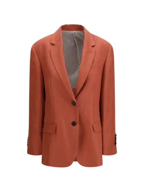 button linen jacket by BRUNELLO CUCINELLI