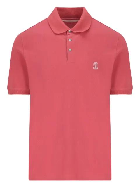button short-sleeve polo shirt by BRUNELLO CUCINELLI
