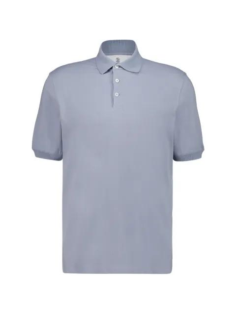 button short-sleeve polo shirt by BRUNELLO CUCINELLI