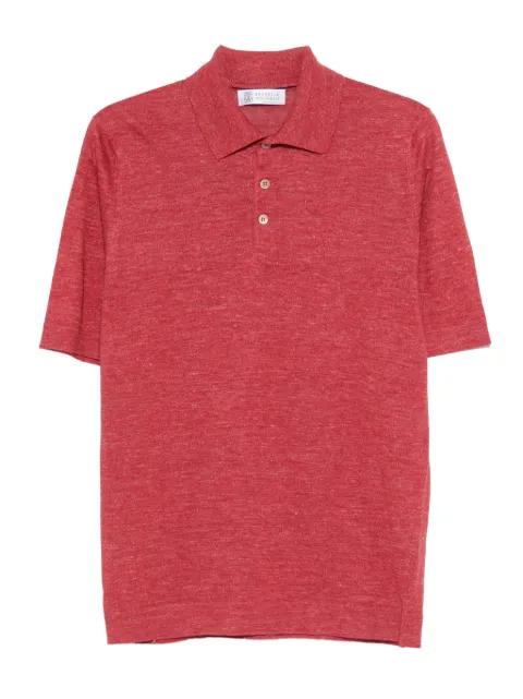 button-up polo shirt by BRUNELLO CUCINELLI