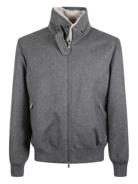 button zip coat by BRUNELLO CUCINELLI