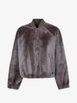 buttoned bomber jacket by BRUNELLO CUCINELLI