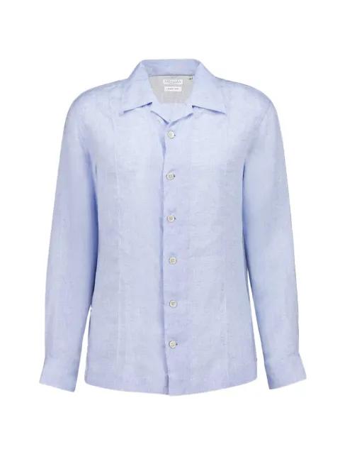 buttoned linen shirt by BRUNELLO CUCINELLI