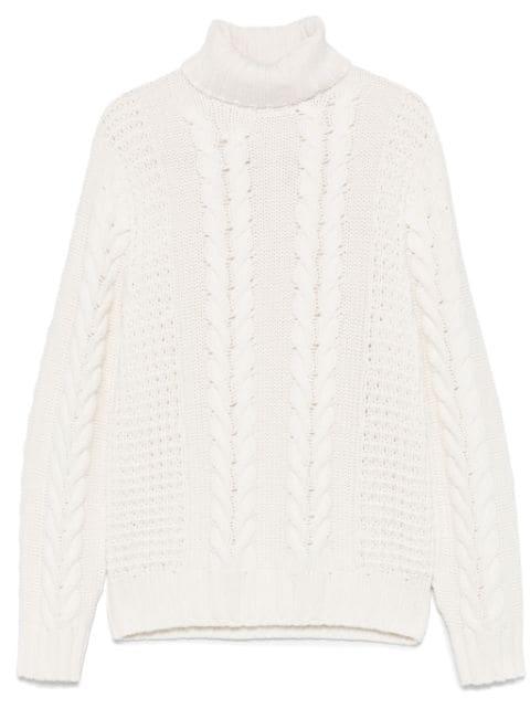 cable-knit sweater by BRUNELLO CUCINELLI