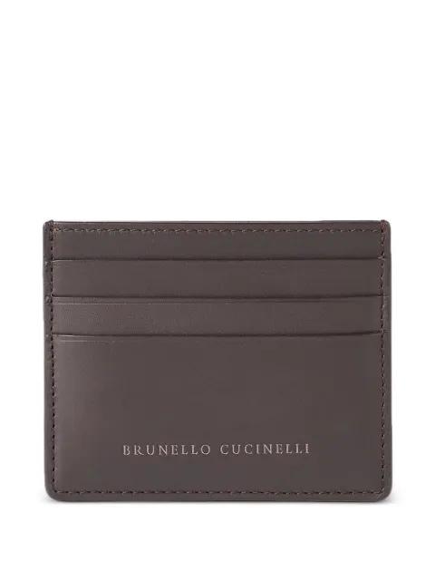 calfskin card case by BRUNELLO CUCINELLI