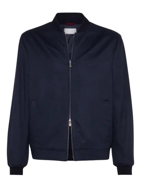 cashmere bomber jacket by BRUNELLO CUCINELLI