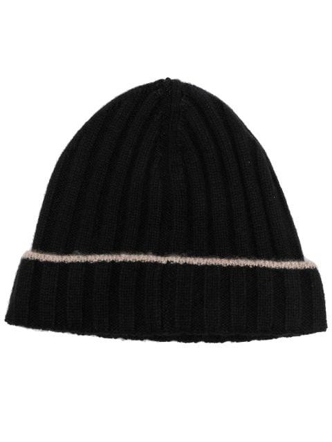 cashmere ribbed beanie by BRUNELLO CUCINELLI