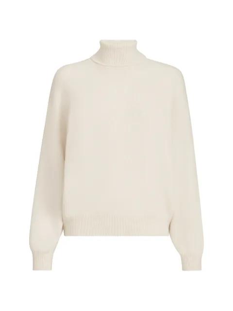 cashmere turtleneck sweater with monili by BRUNELLO CUCINELLI
