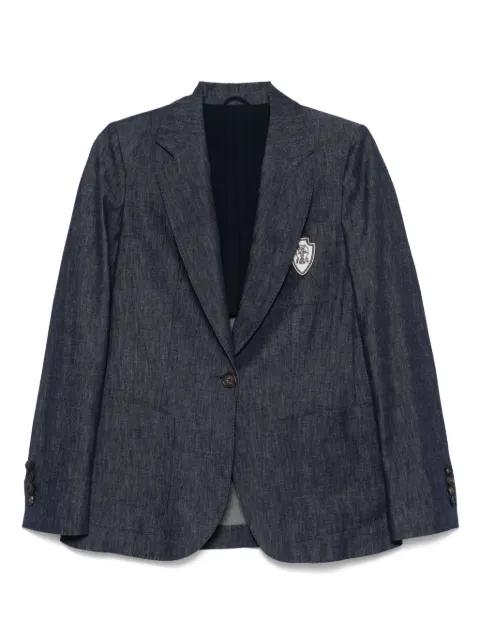 chambray blazer by BRUNELLO CUCINELLI