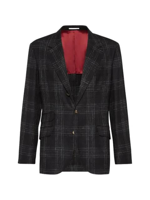check blazer by BRUNELLO CUCINELLI