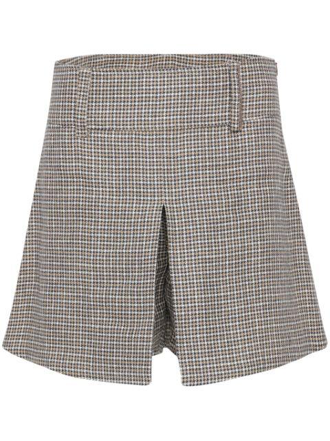 check-print shorts by BRUNELLO CUCINELLI