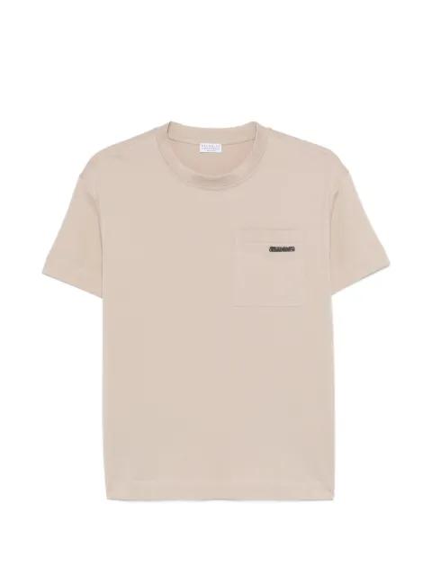chest pocket T-shirt by BRUNELLO CUCINELLI